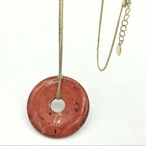 ALDO stone pendant neklace